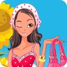 Sunflower Dressup gioco