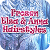 Frozen. Elsa and Anna Hairstyles gioco