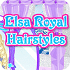 Frozen. Elsa Royal Hairstyles gioco