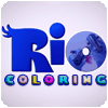 Rio il film Colorazione gioco