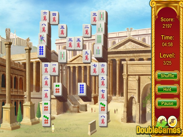 Free Download Ancient Rome Mahjong Screenshot 3