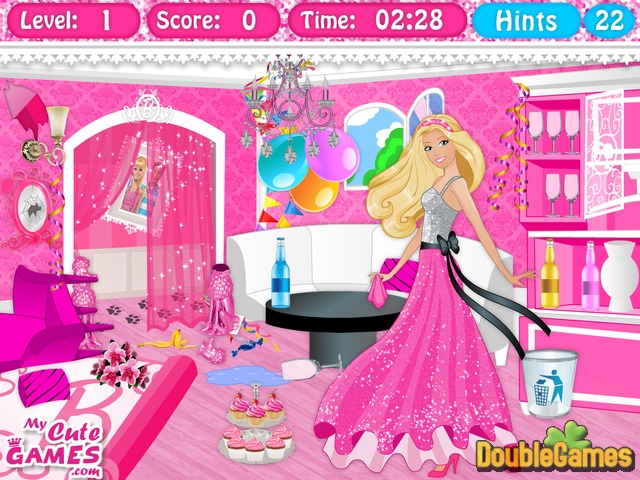 Free Download Barbie Dreamhouse Cleanup Screenshot 1