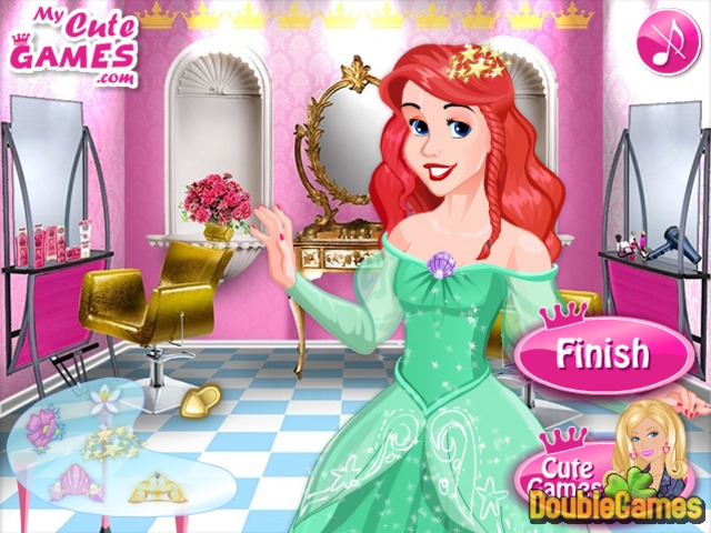 Free Download Barbie Princess Hair Salon Screenshot 3