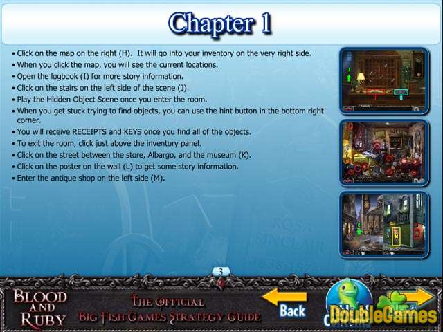 Free Download Blood and Ruby Strategy Guide Screenshot 1
