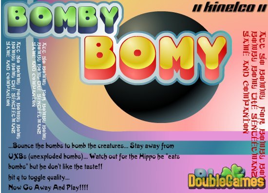 Free Download Bomby Bomy Screenshot 1