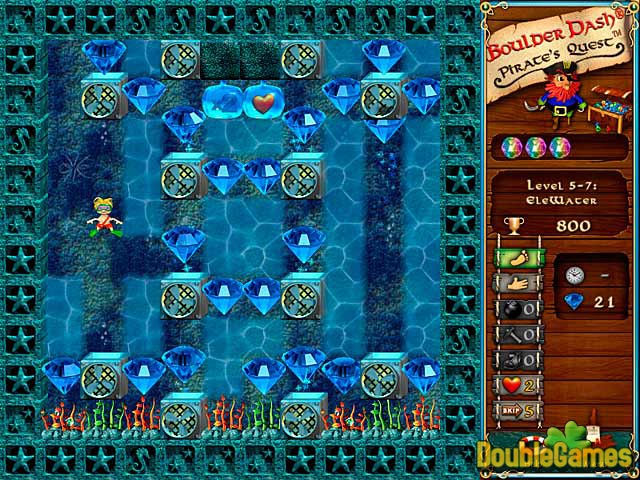 Free Download Boulder Dash: Pirate's Quest Screenshot 1