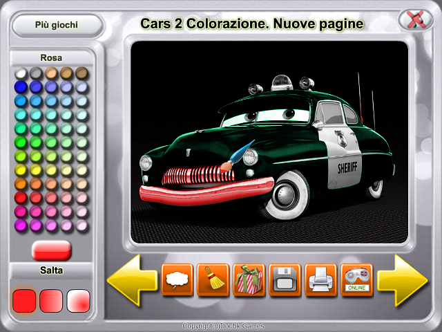 Free Download Cars 2 Colorazione. Nuove pagine Screenshot 4