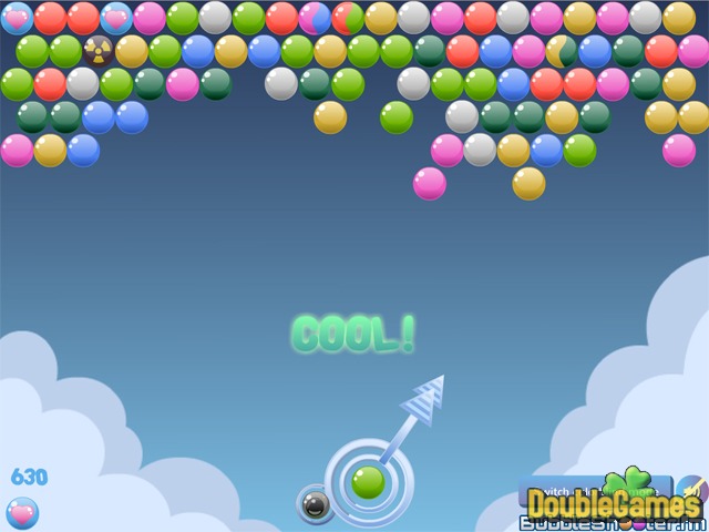 Free Download Cloudy Bubbles Screenshot 2