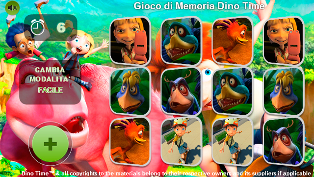 Free Download Gioco di Memoria Dino Time Screenshot 3