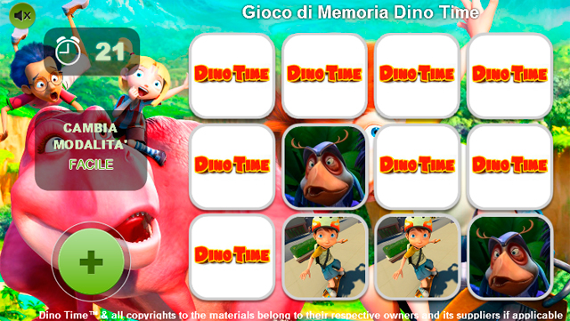 Free Download Gioco di Memoria Dino Time Screenshot 4