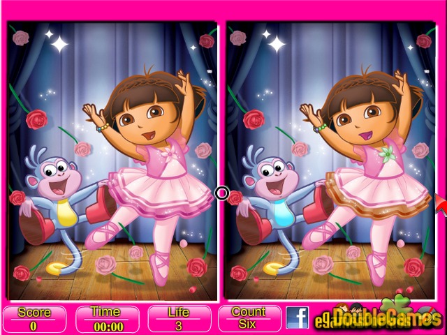 Free Download Dora Six Differences Screenshot 3