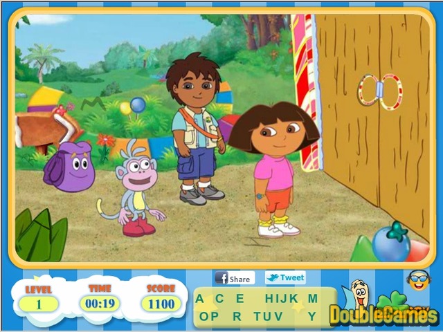 Free Download Dora the Explorer: Find the Alphabets Screenshot 1