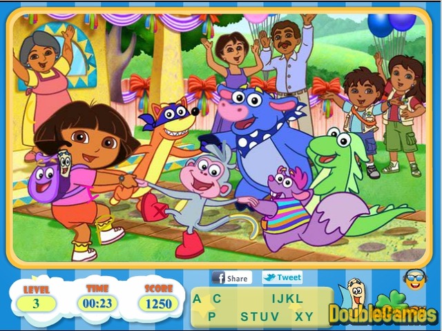 Free Download Dora the Explorer: Find the Alphabets Screenshot 3