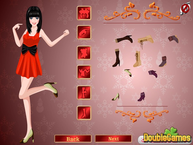 Free Download Dress-Up Christmas Girl Screenshot 2