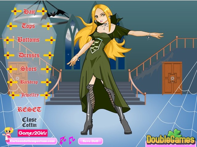 Free Download Dress Up Vampire Screenshot 2