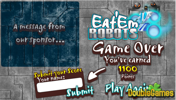 Free Download Eat'em Robots Screenshot 2