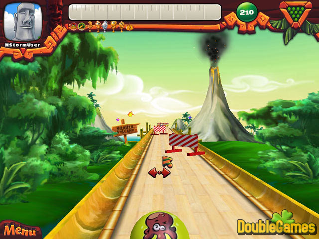 Free Download Elf Bowling: Hawaiian Vacation Screenshot 2