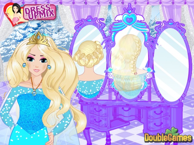 Free Download Frozen. Elsa Royal Hairstyles Screenshot 1