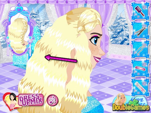 Free Download Frozen. Elsa Royal Hairstyles Screenshot 3