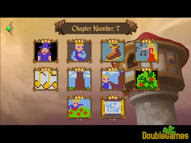 Free Download Fables Mosaic: Rapunzel Screenshot 2