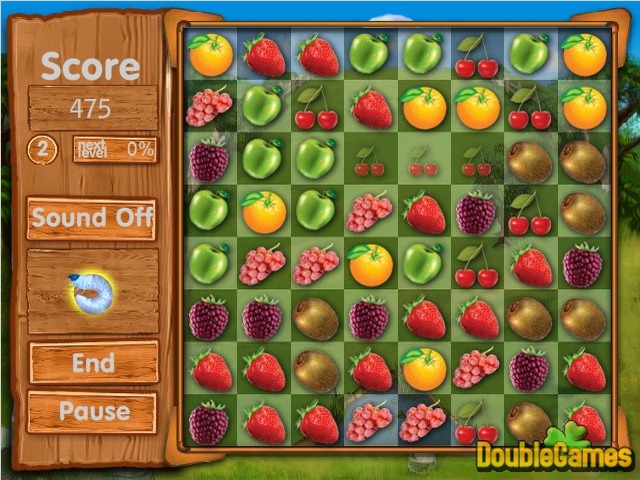 Free Download Fresh Fruit: Gold Match Screenshot 2