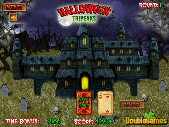 Free Download Halloween Tripeaks Screenshot 3