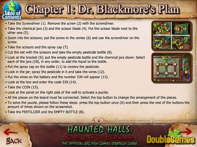 Free Download Haunted Halls: Revenge of Doctor Blackmore Strategy Guide Screenshot 1