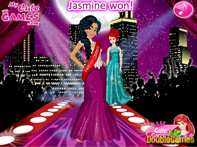 Free Download Jasmine vs. Ariel Fashion Battle Screenshot 3