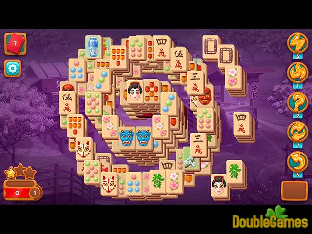Free Download Mahjong Fest: Sakura Garden Screenshot 2