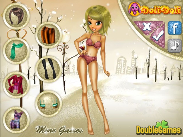 Free Download Mina's Winter Accessories Screenshot 1