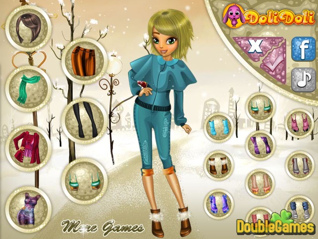 Free Download Mina's Winter Accessories Screenshot 2