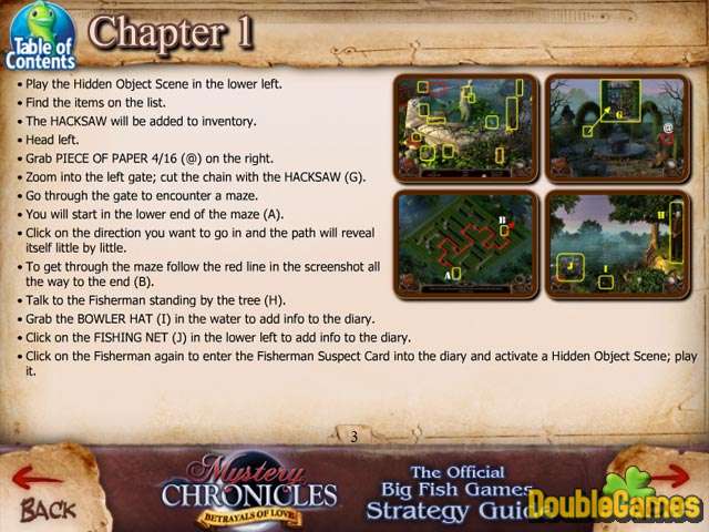 Free Download Mystery Chronicles: Betrayals of Love Strategy Guide Screenshot 2
