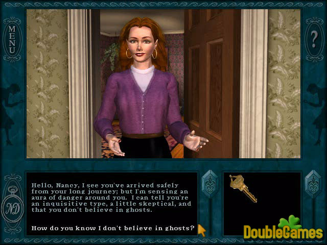 Free Download Nancy Drew: Message in a Haunted Mansion Screenshot 1