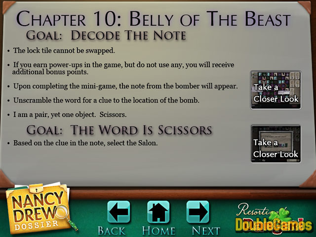 Free Download Nancy Drew Dossier: Resorting to Danger Strategy Guide Screenshot 1