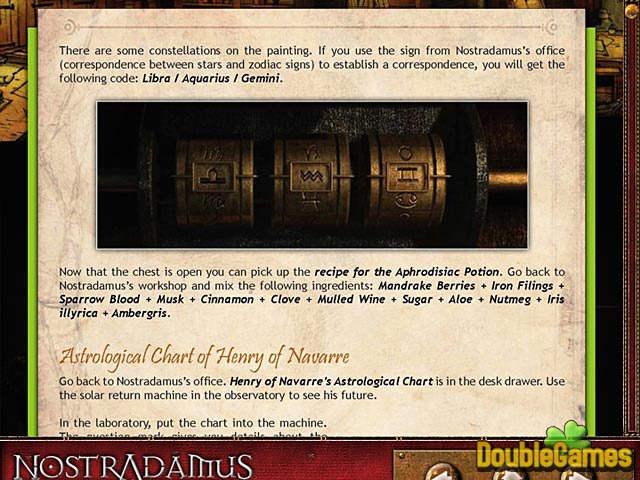 Free Download Nostradamus: The Last Prophecy Strategy Guide Screenshot 2
