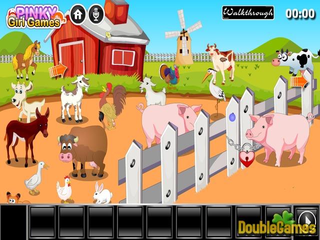 Free Download Pig Escape From Farm Screenshot 1