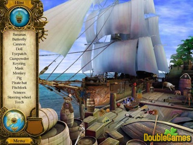 Free Download Pirate Mysteries: A Tale of Monkeys, Masks, and Hidden Objects Screenshot 2