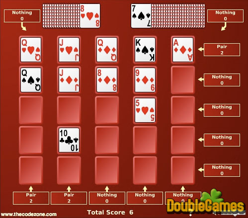 Free Download Poker Patience Screenshot 2