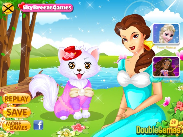 Free Download Princesse Belle Kitten Caring Screenshot 3