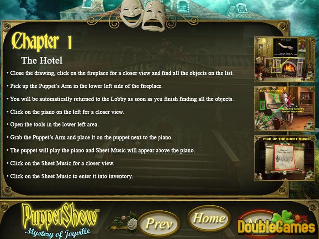 Free Download PuppetShow: Mystery of Joyville Strategy Guide Screenshot 1