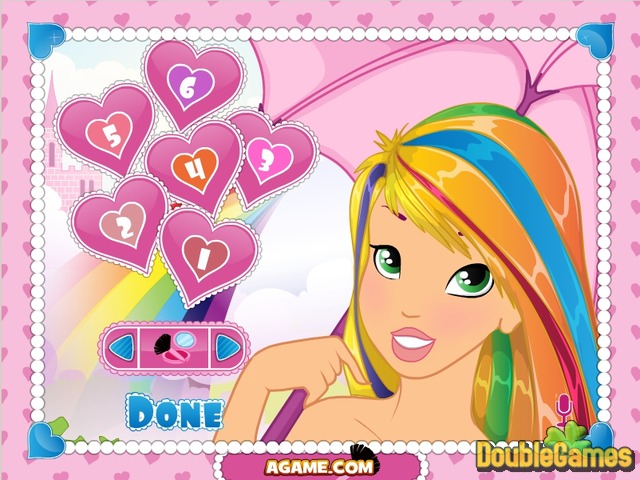 Free Download Rainbow Princess Makeover Screenshot 1
