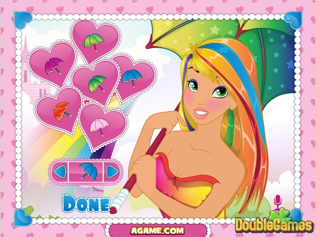 Free Download Rainbow Princess Makeover Screenshot 2