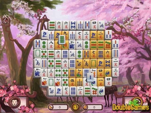Free Download Sakura Day 2 Mahjong Screenshot 2