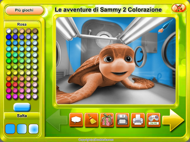 Free Download Le avventure di Sammy 2 Colorazione Screenshot 1
