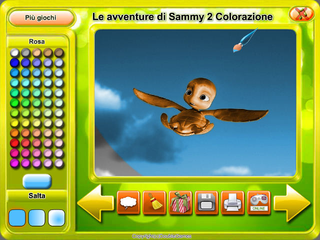Free Download Le avventure di Sammy 2 Colorazione Screenshot 2