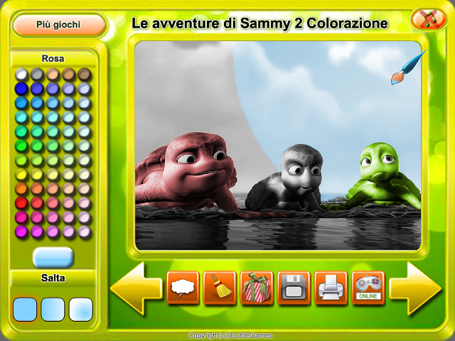 Free Download Le avventure di Sammy 2 Colorazione Screenshot 3