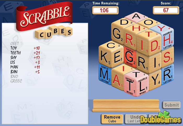 Free Download SCRABBLE Cubes Screenshot 3