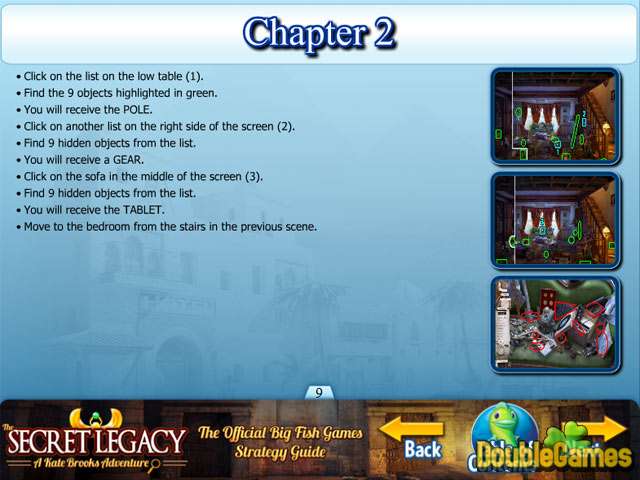 Free Download The Secret Legacy: A Kate Brooks Adventure Strategy Guide Screenshot 3