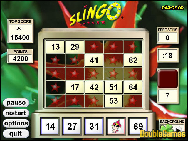 Free Download Slingo Screenshot 2