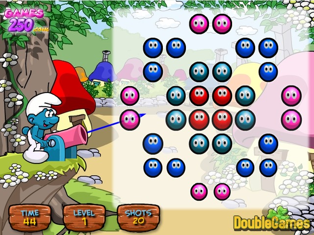 Free Download Smurfs. Balls Adventures Screenshot 1